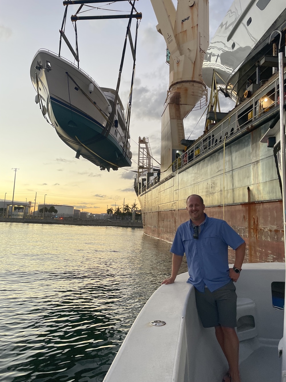 West Palm Beach offshore route planning with Michael Quantrell captain navigation