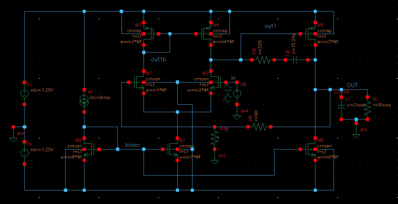 Two-Stage CMOS OTA