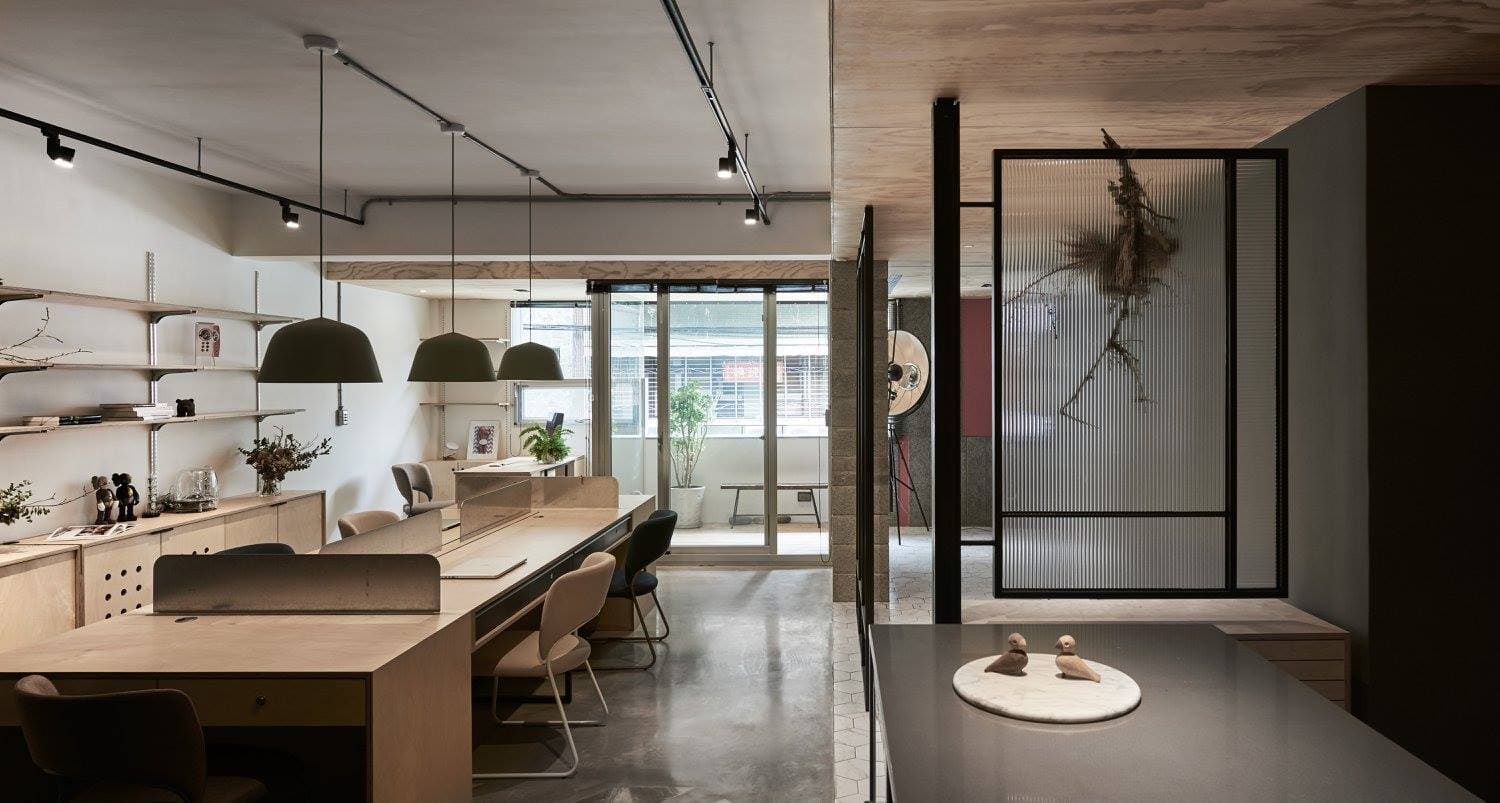 [background image] image of open office space (for a ai fintech company)