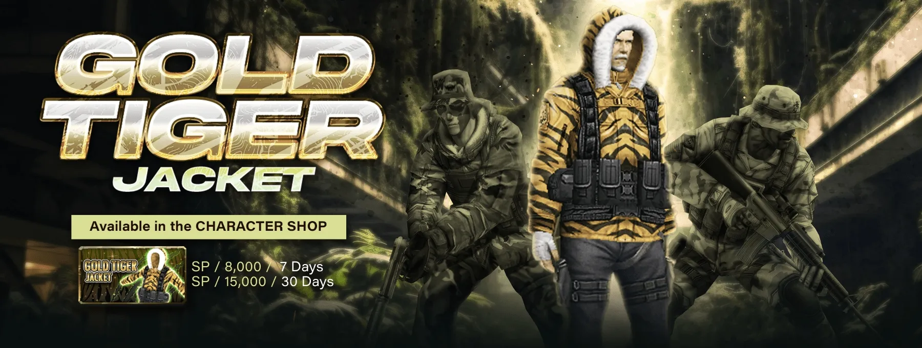 GOLD TIGER JACKET