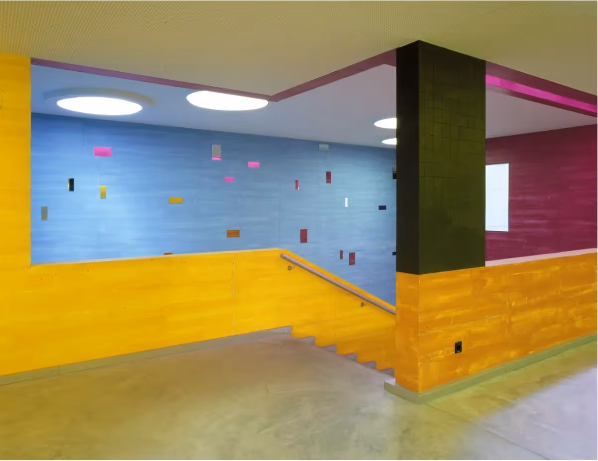 Referenzbild Malerarbeiten Schulhaus