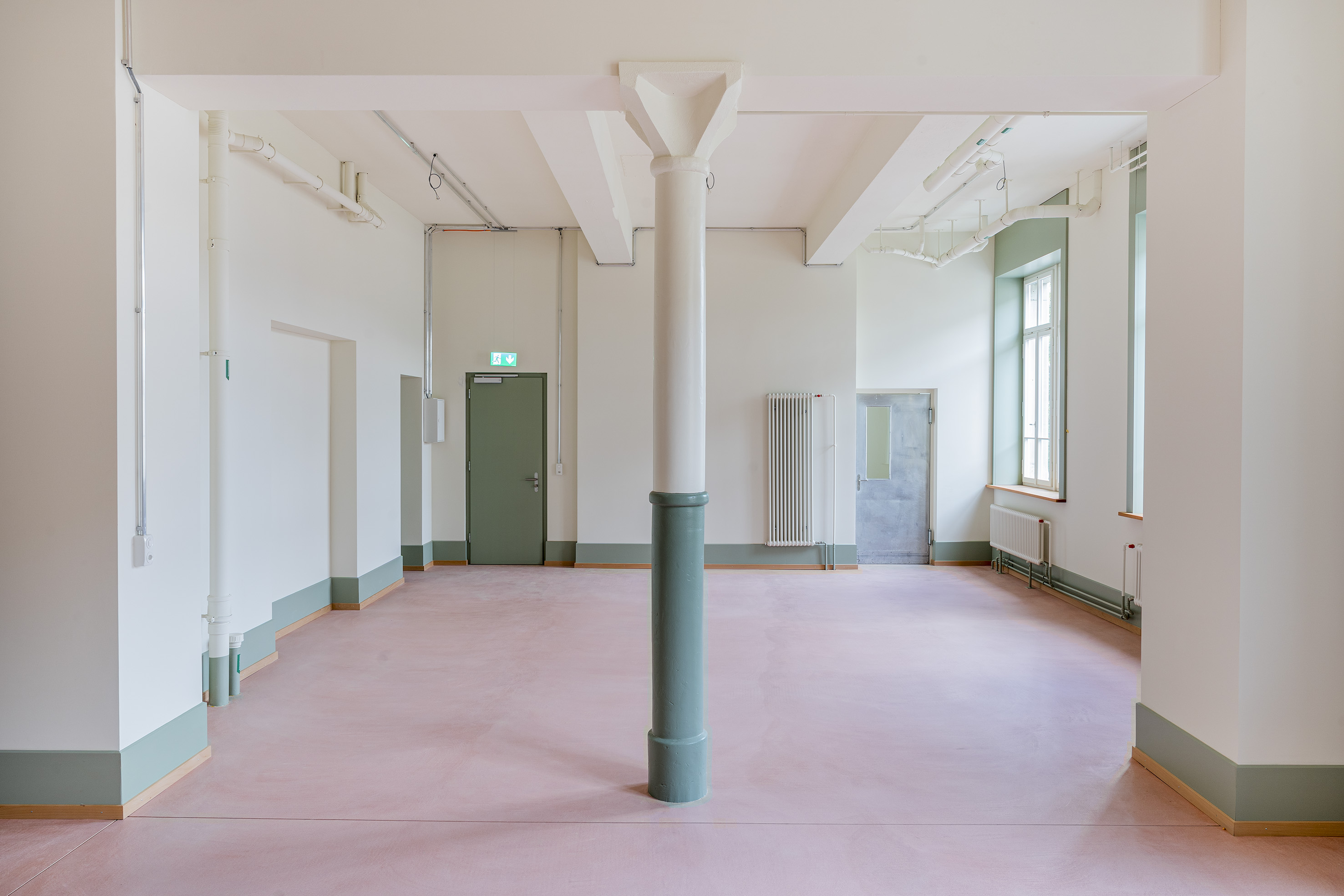 Gebäudes U - Malerarbeiten