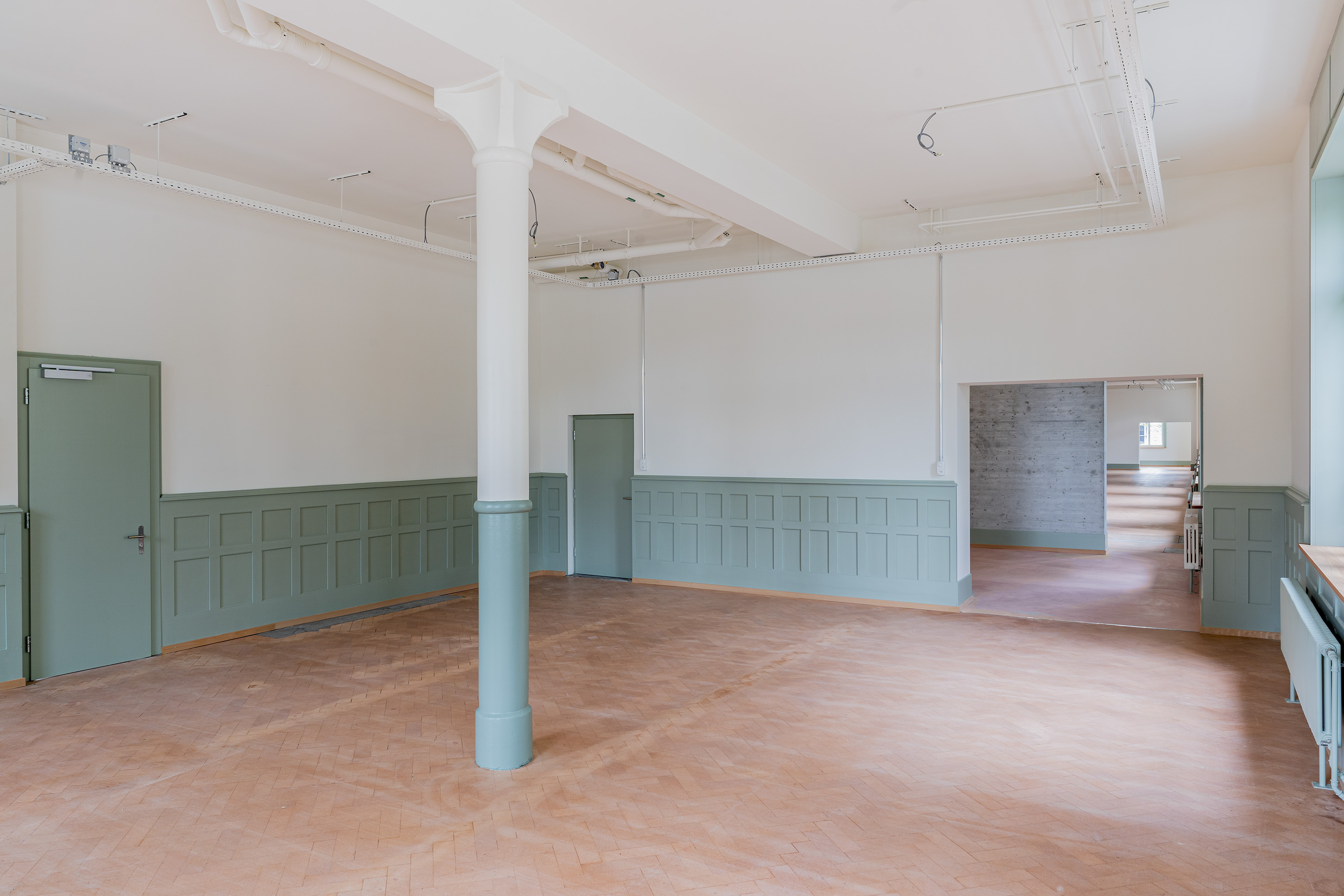 Gebäudes U - Malerarbeiten