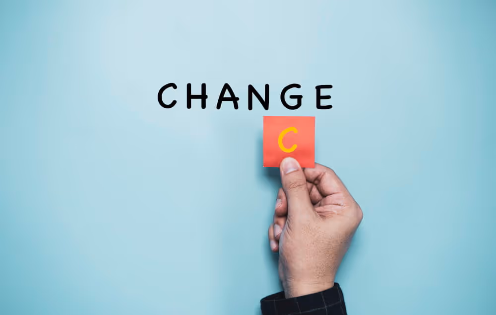 Formation conduite du changement