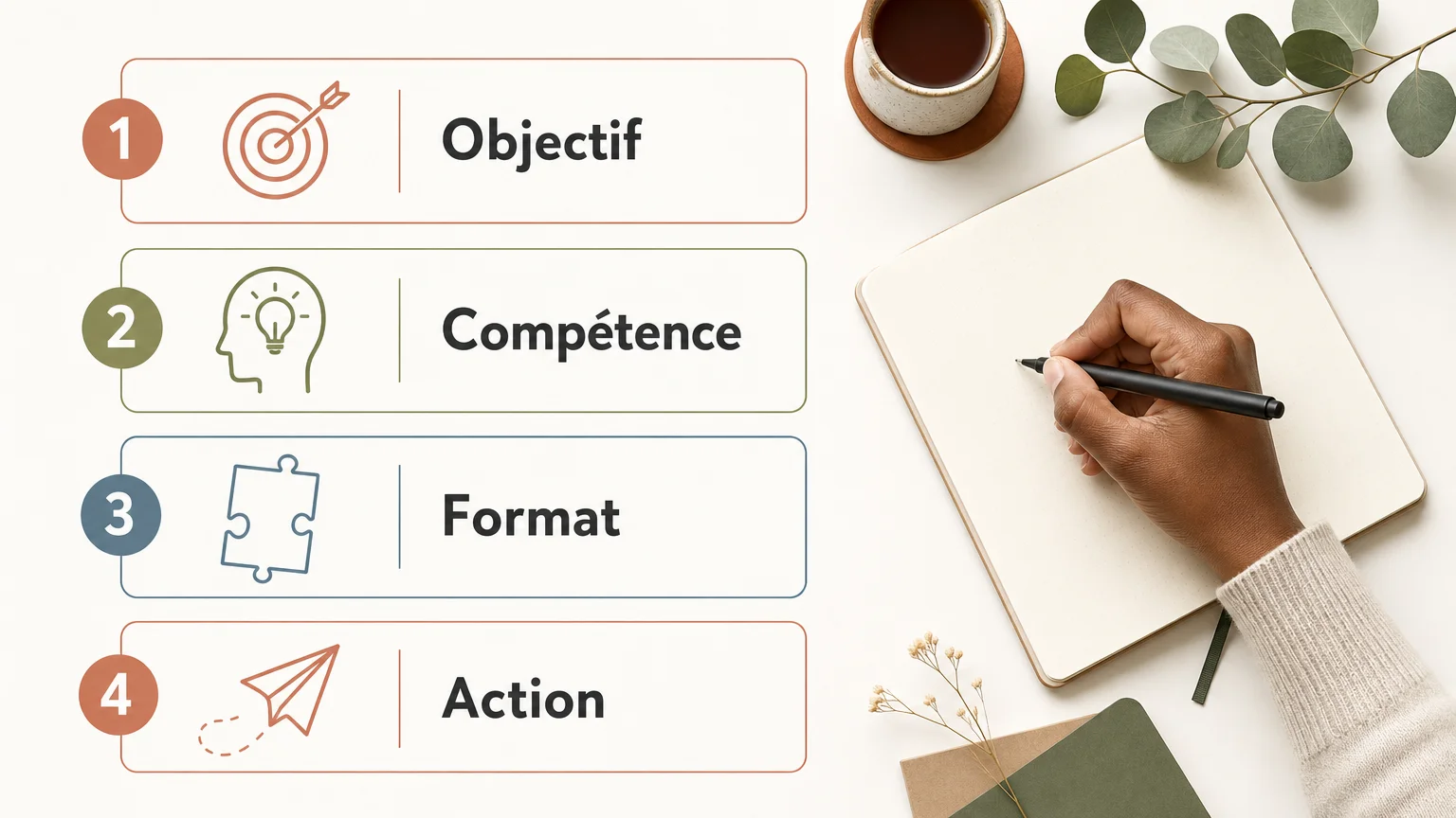Checklist en quatre étapes pour choisir une formation en management