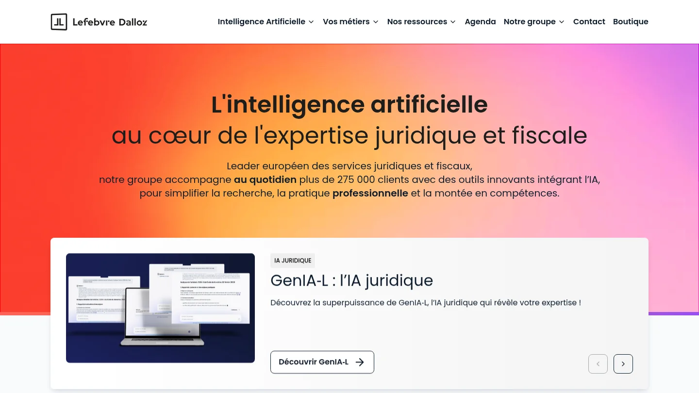 Lefebvre Dalloz Compétences
