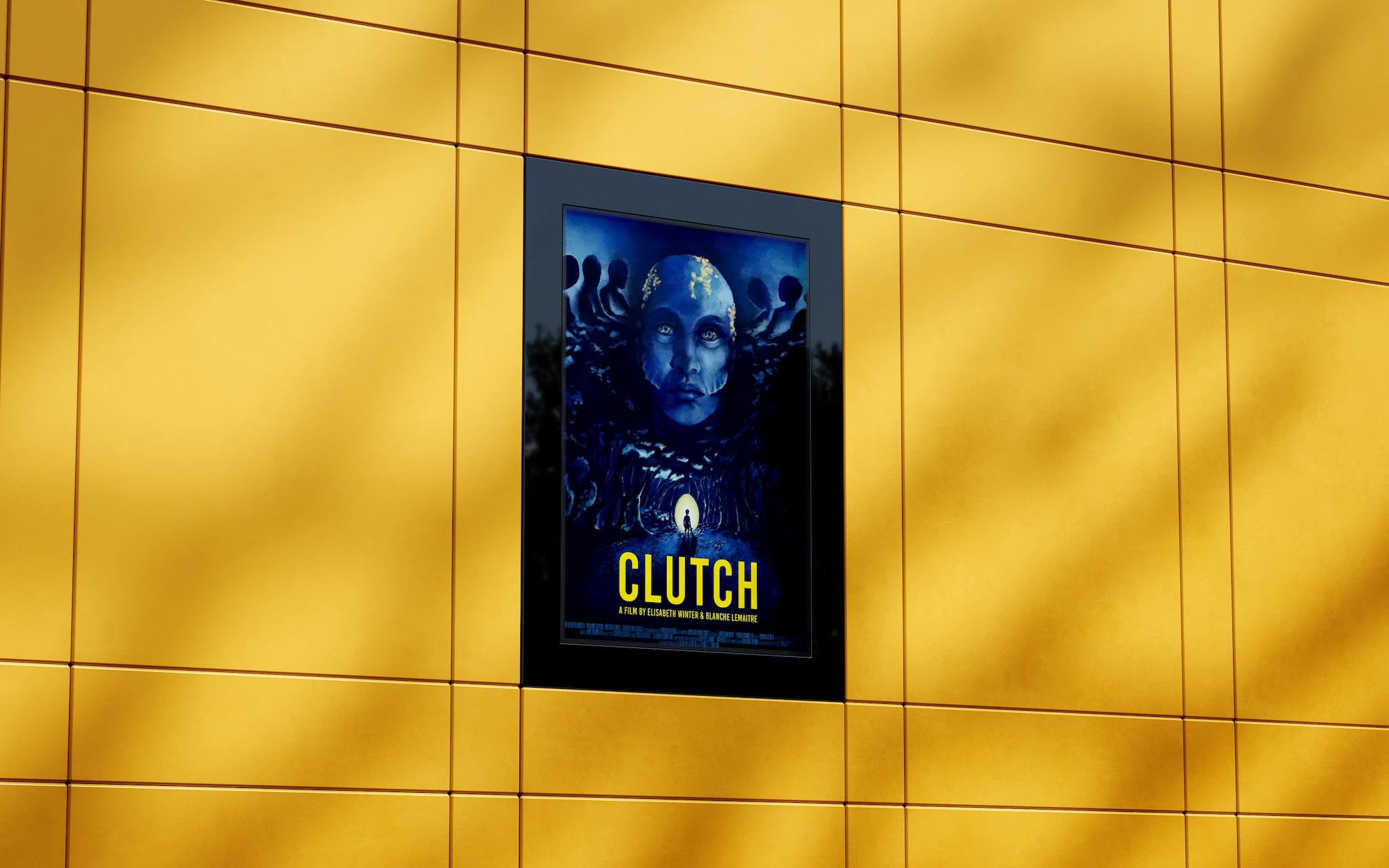 Réalisation de l'affiche du film "Clutch", un film de Elisabeth Winter & Blanche Lemaitre