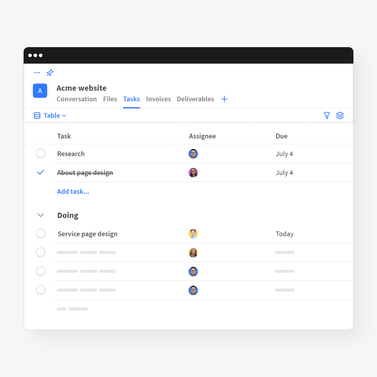Screenshot of the Google Calendar app displaying a monthly view with scheduled events highlighted.