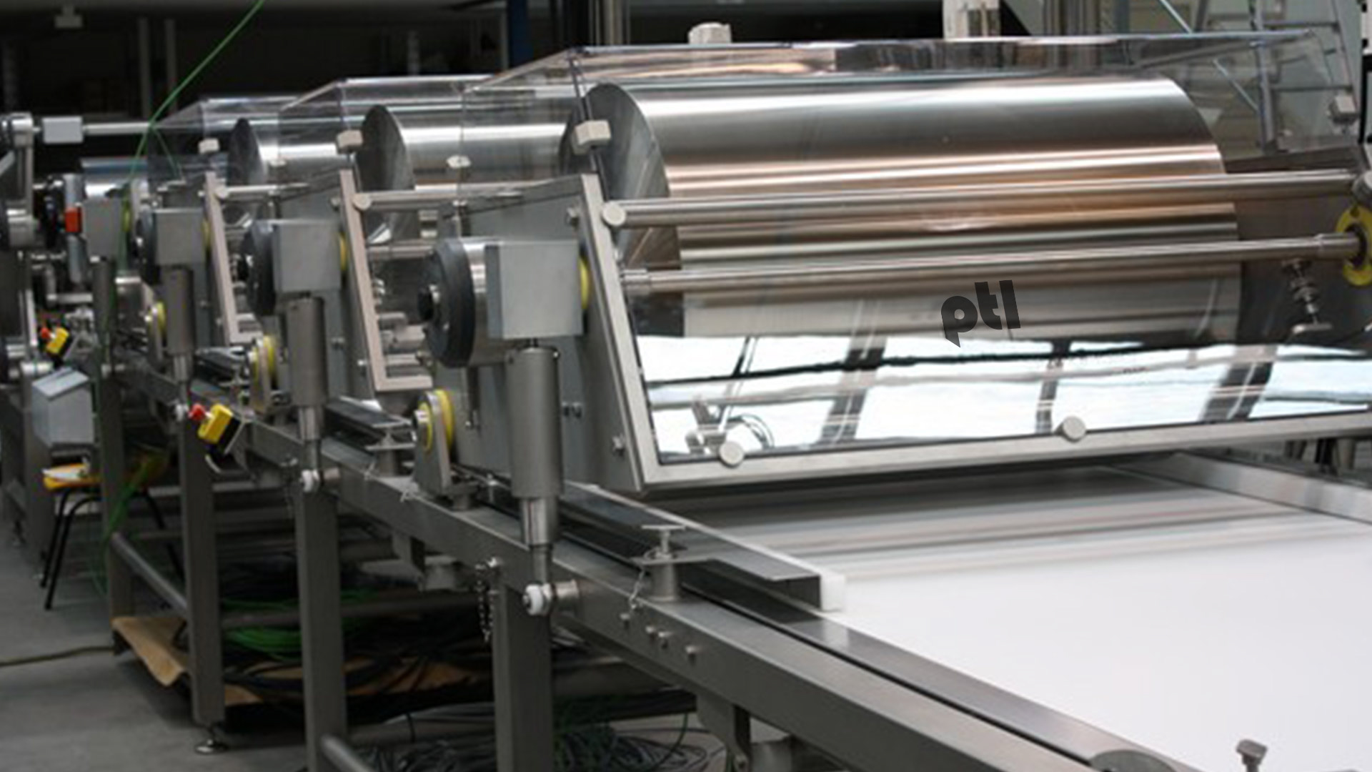 Sizing roller machines