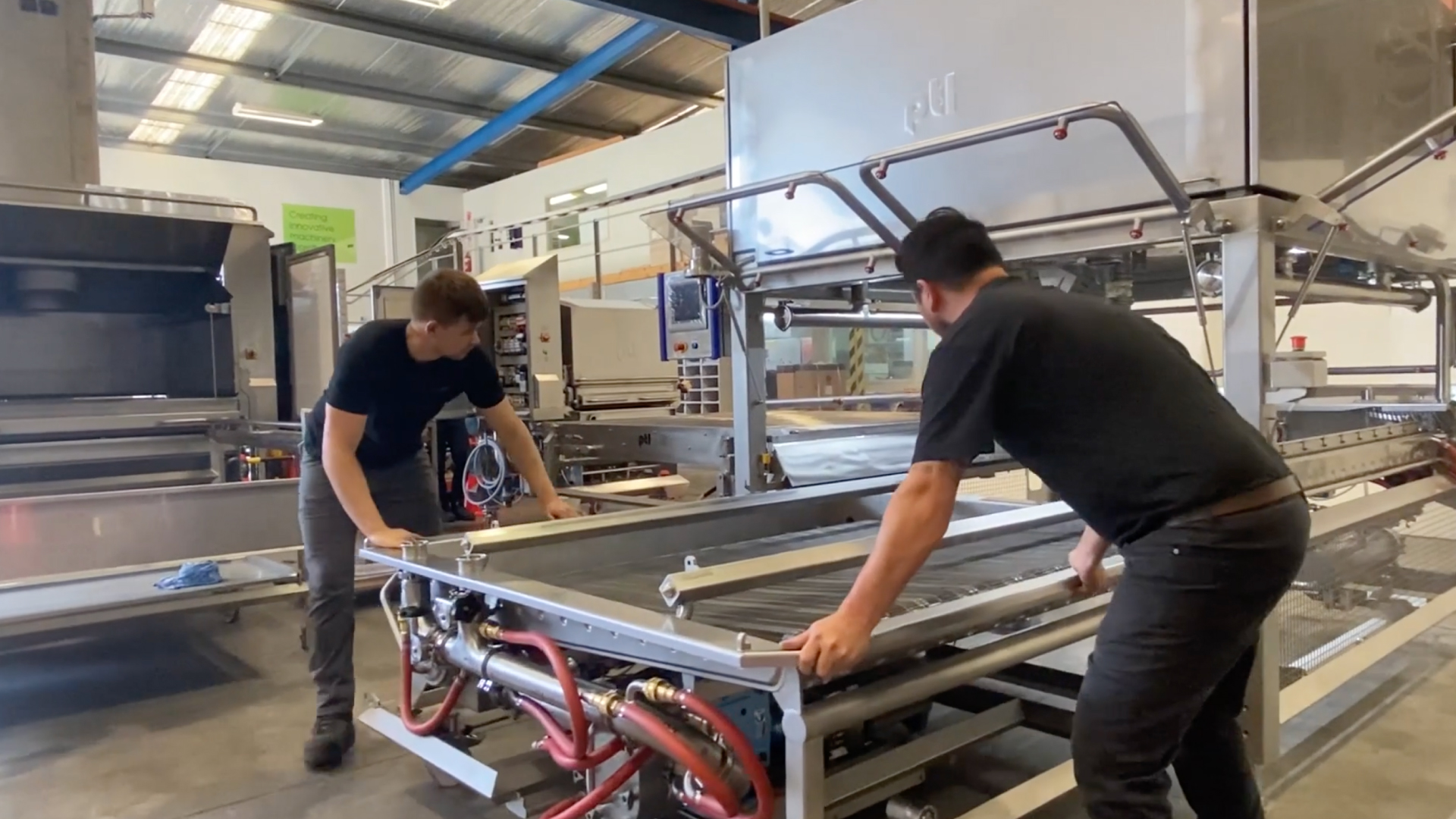 Easy to assemble bar cutting machinery