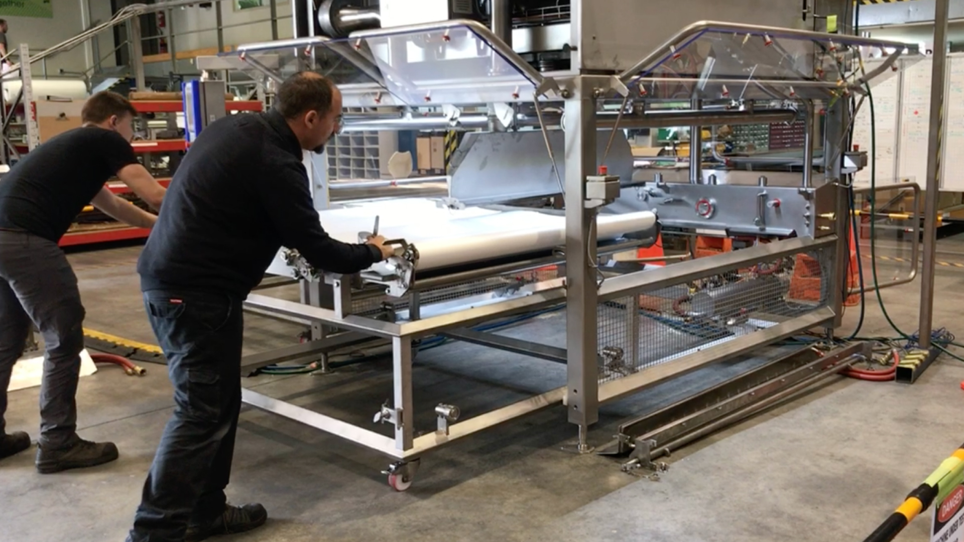 Easy to assemble bar cutting machinery
