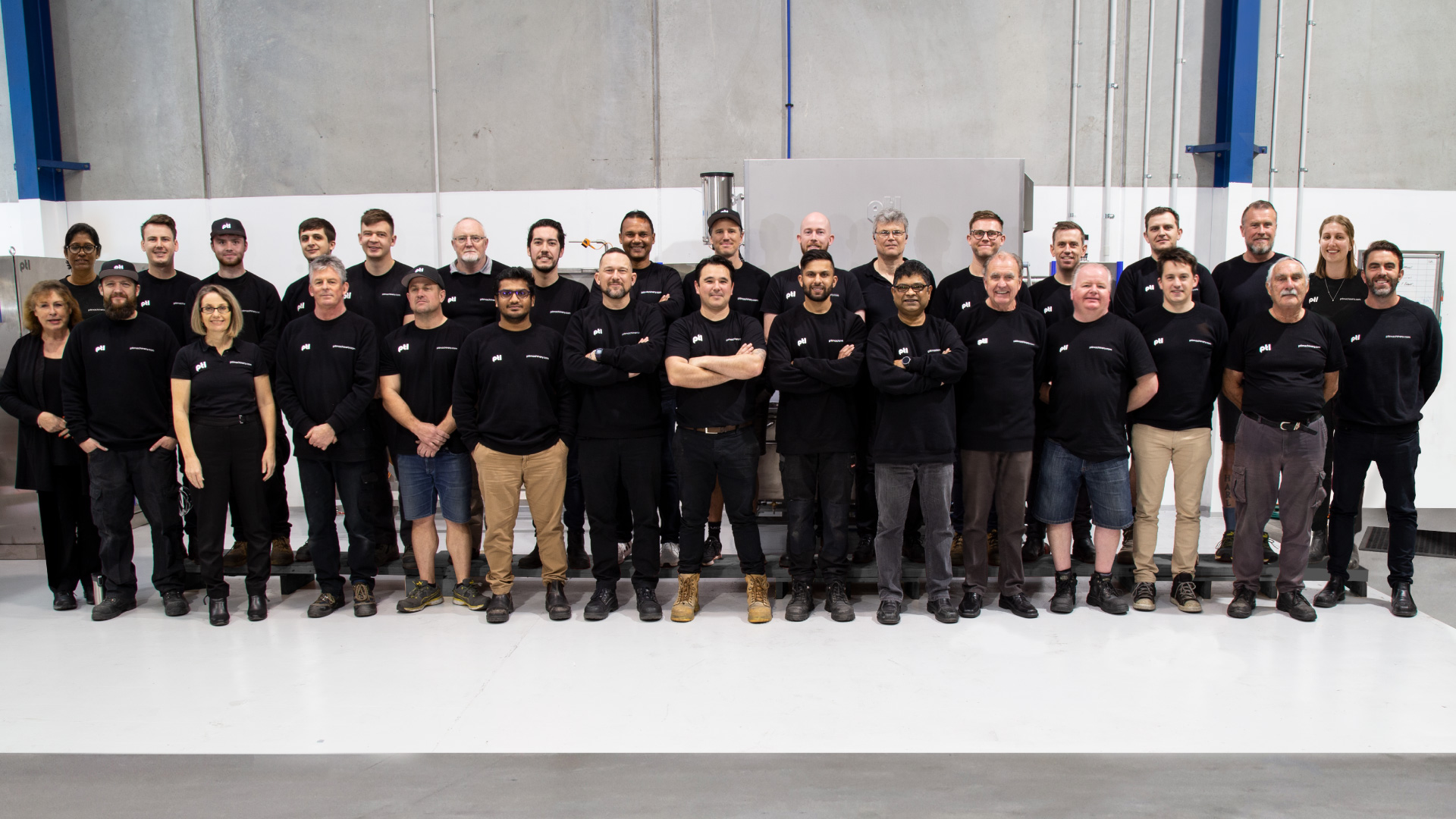 PTL Machinery team photo