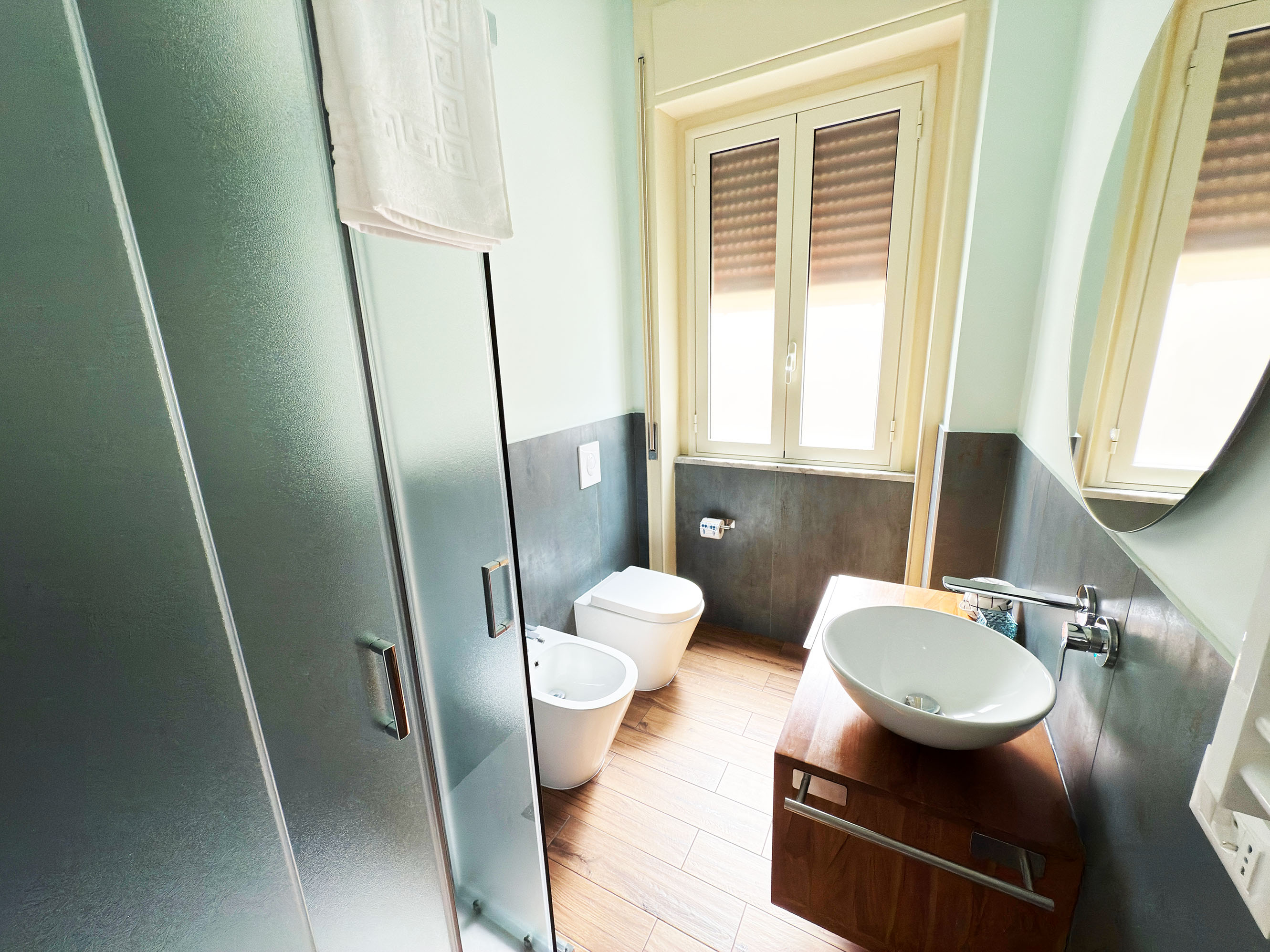 Camera matrimoniale in stile industriale - Ypnos B&B Reggio Calabria