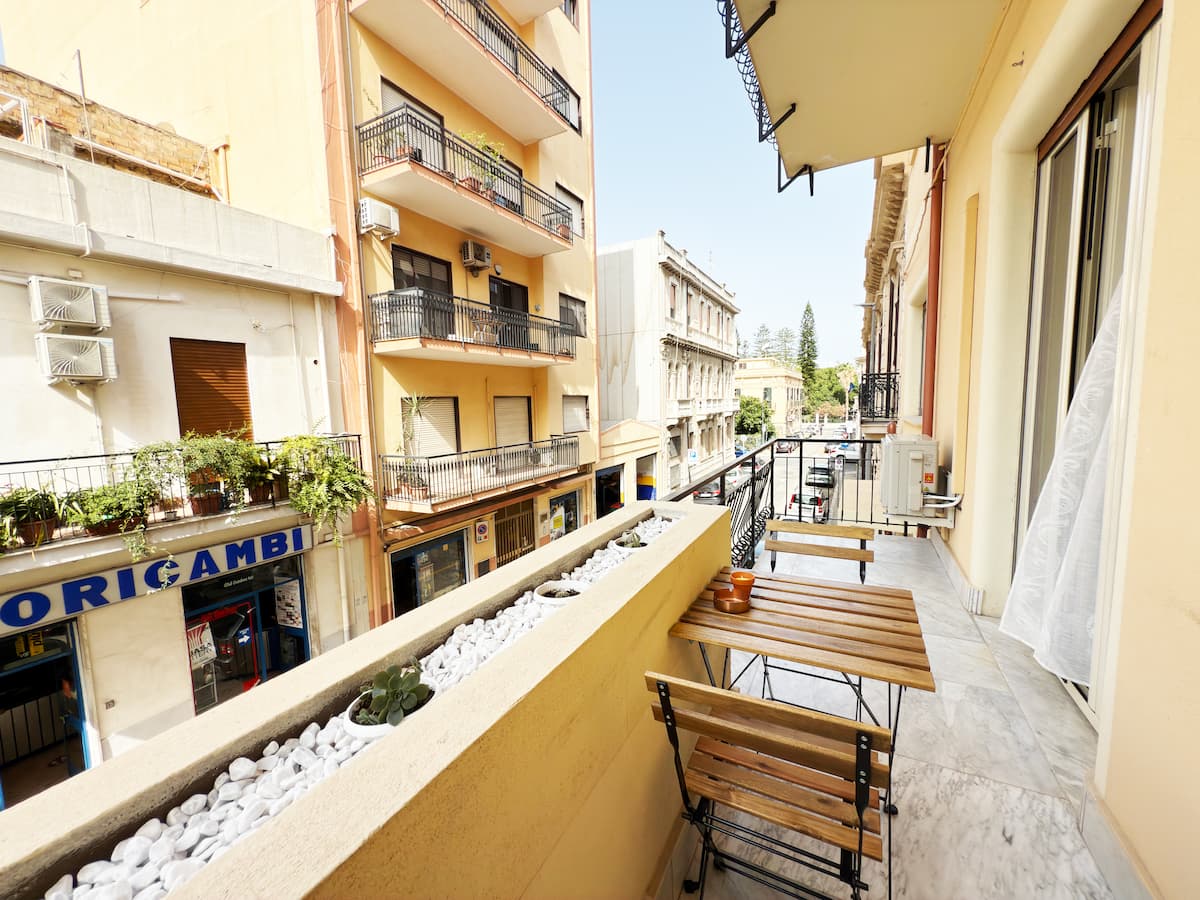 Interni eleganti della stanza Classic a Reggio Calabria