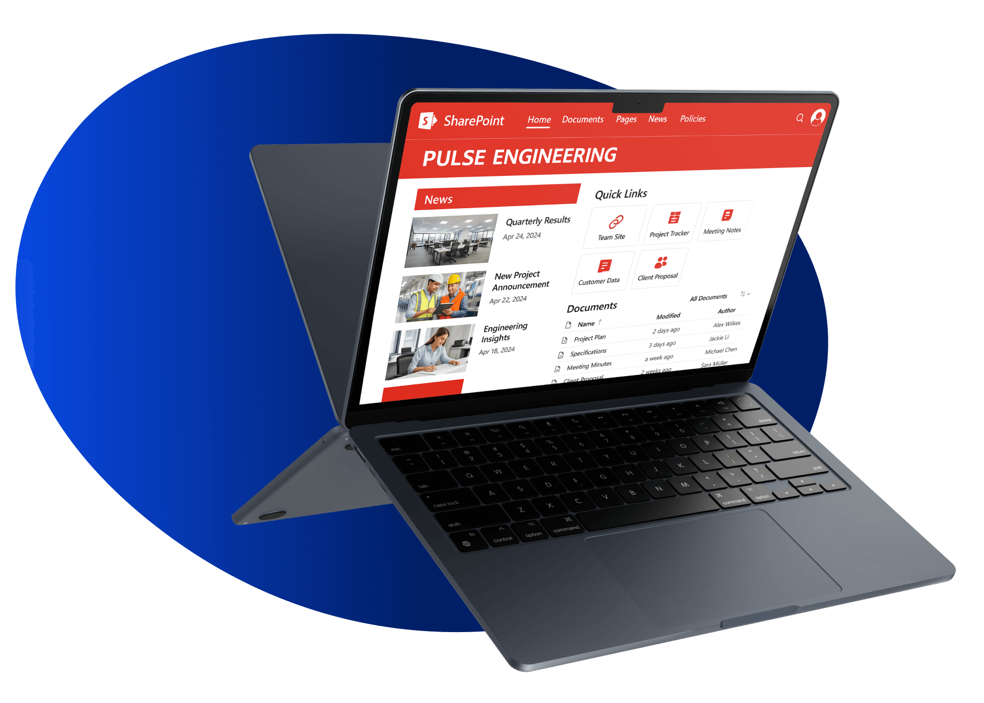 App-Oberfläche: KI-Agent für SharePoint