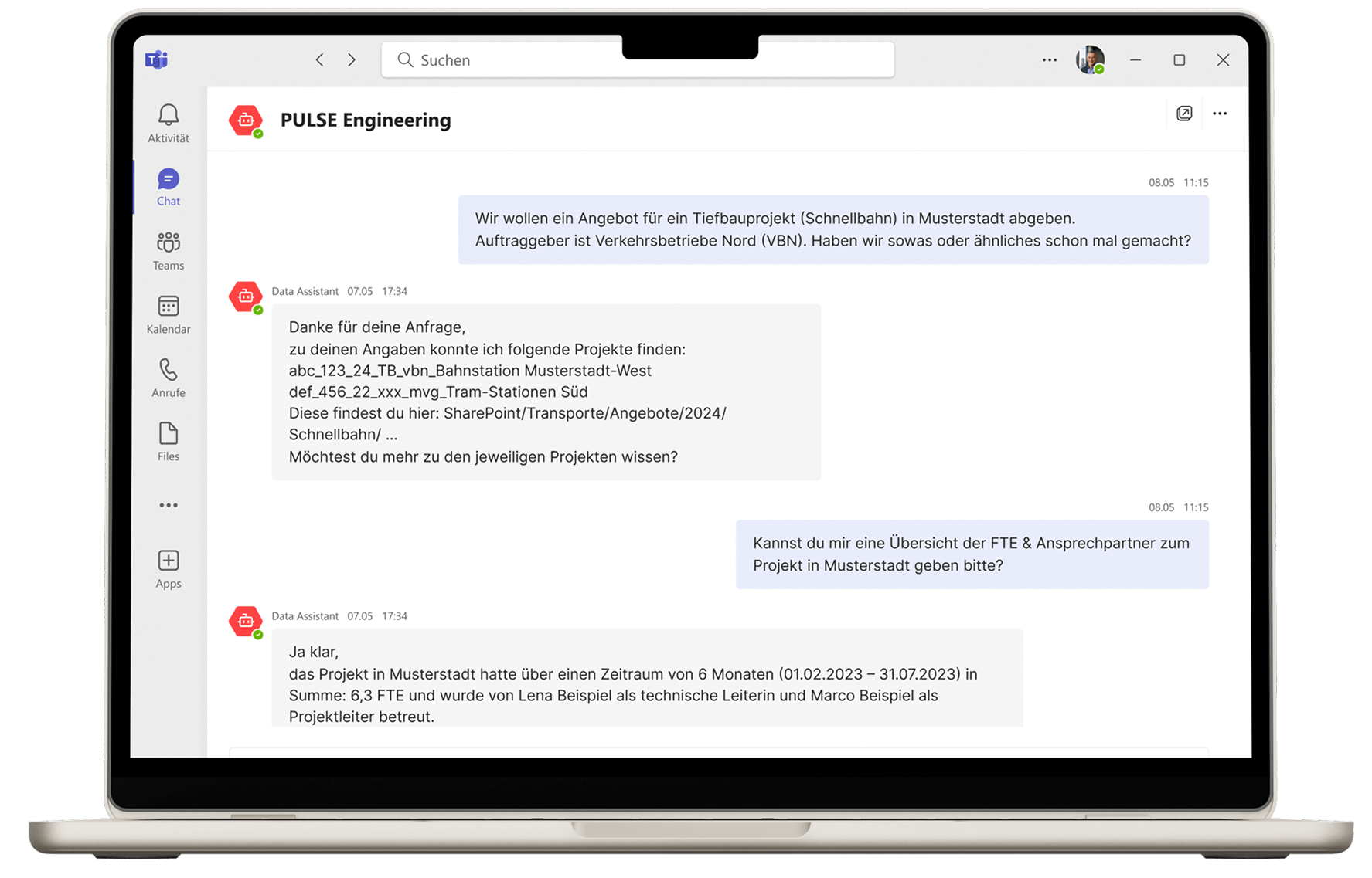 Schneller Angebotersetellung durch KI-SharePoint