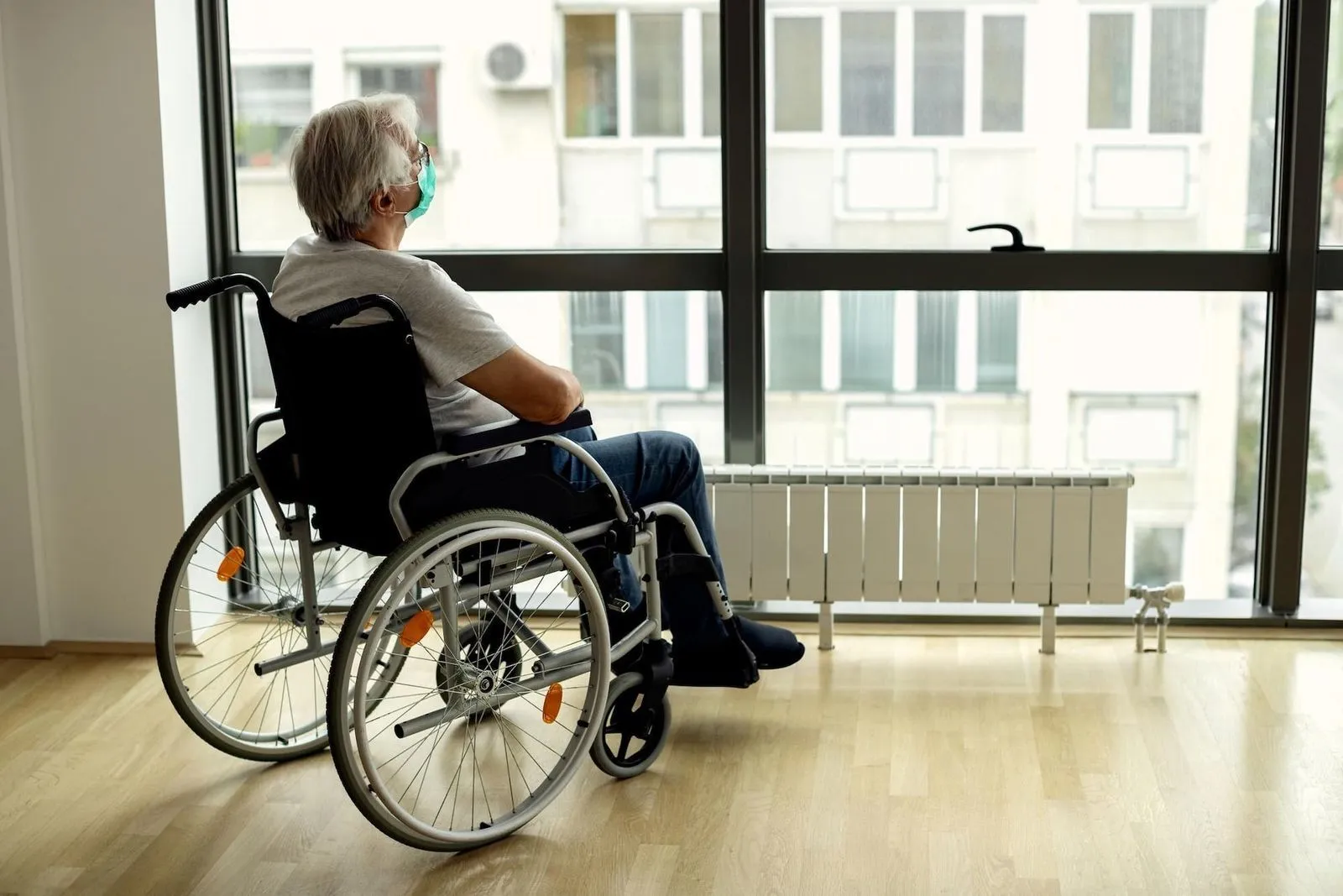 Feelings being inside a retirement house 