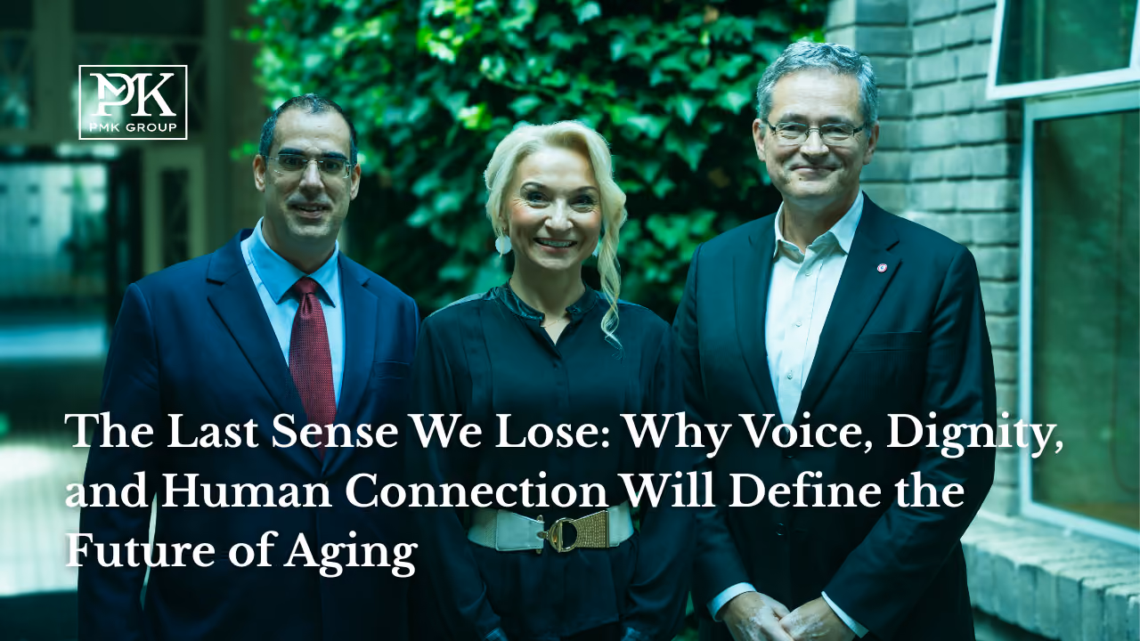 Aging is a present crisis. Institutions won’t scale ethically or economically. Most senior tech fails by ignoring usability; voice persists and carries identity. Designing for voice means slowing down, listening, and enabling real connection to reduce loneliness. Seniors prioritize control and legacy; consistency and recognition matter more than novelty. Ethical restraint—choosing not to use flashy capabilities—builds trust. Success is calm and grounding, not metrics. Depth over breadth, culture-aware design, and home-based support make aging sustainable.