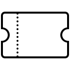 early birds ticket icon