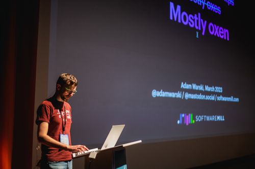 Keynote speaker at Scalar conference