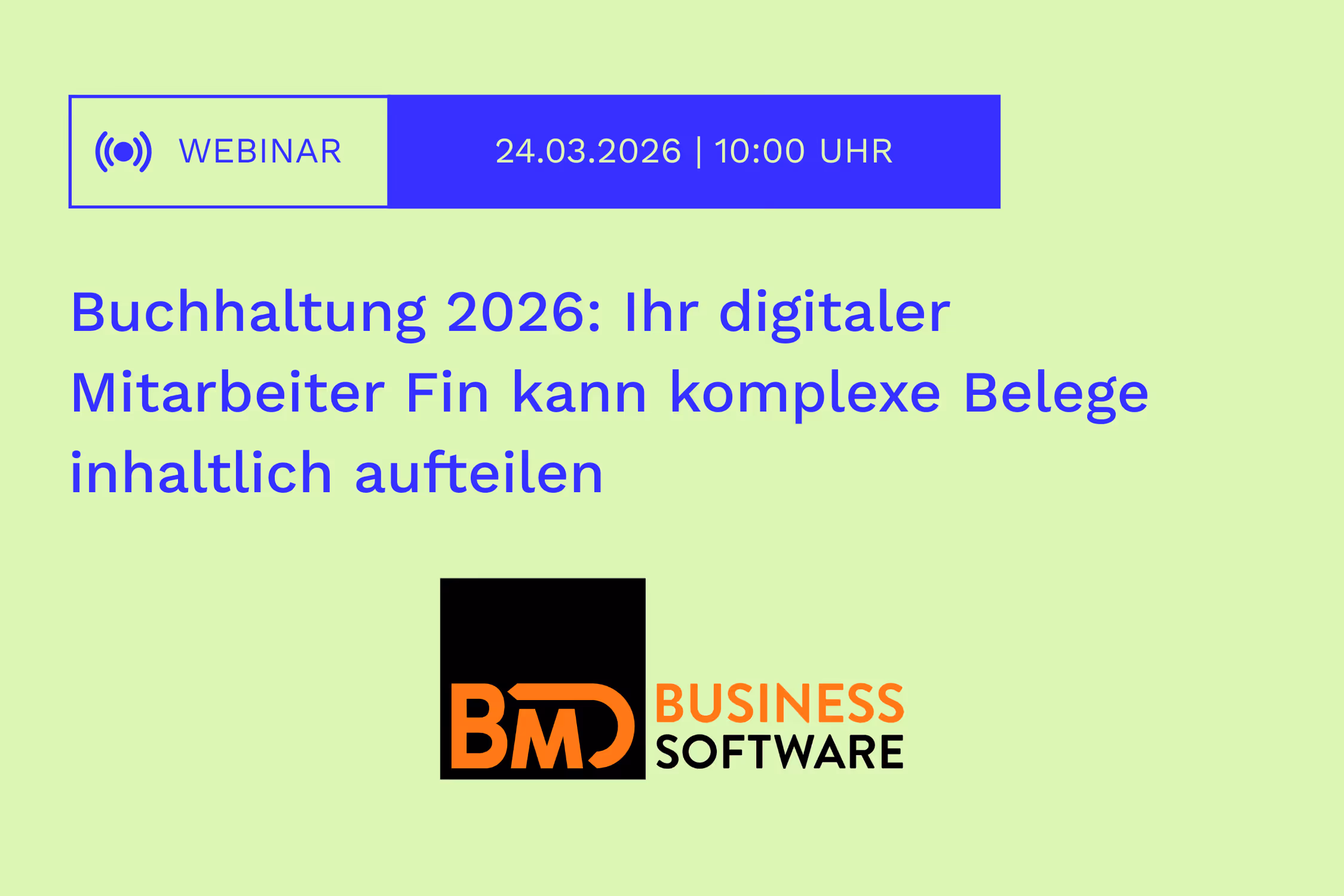 Buchhaltung 2026: Ihr digitaler Mitarbeiter Fin kann komplexe Belege inhaltlich aufteilen