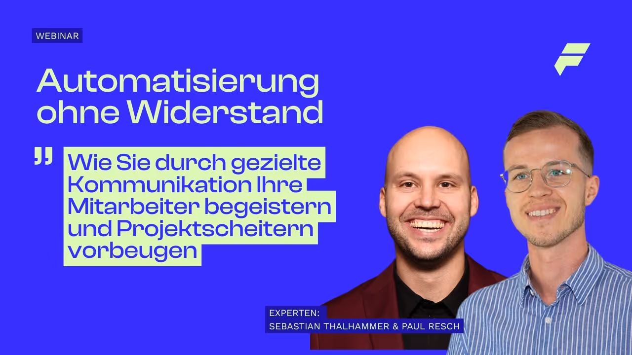 Automatisierung ohne Widerstand