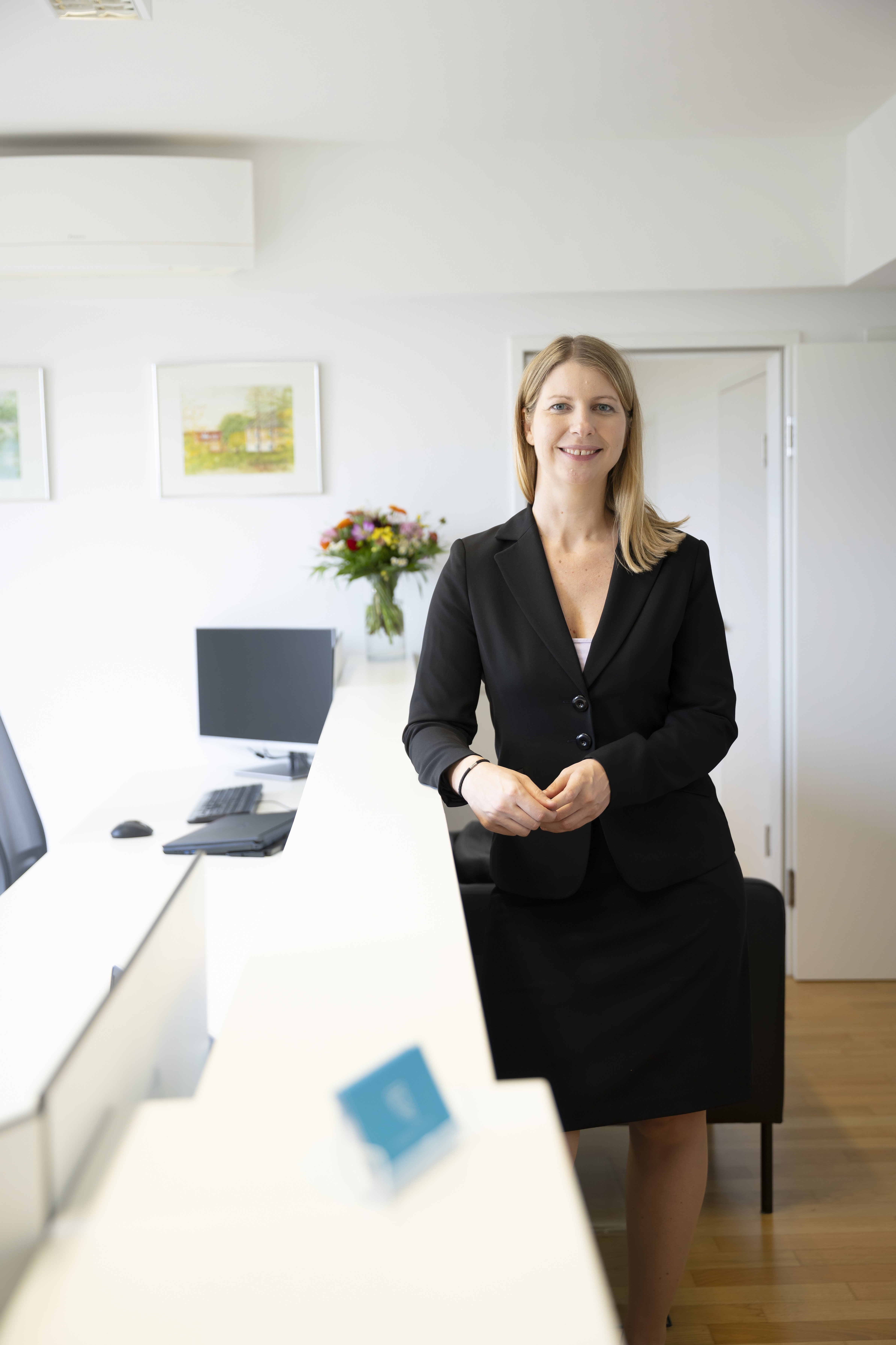 Accountant in office