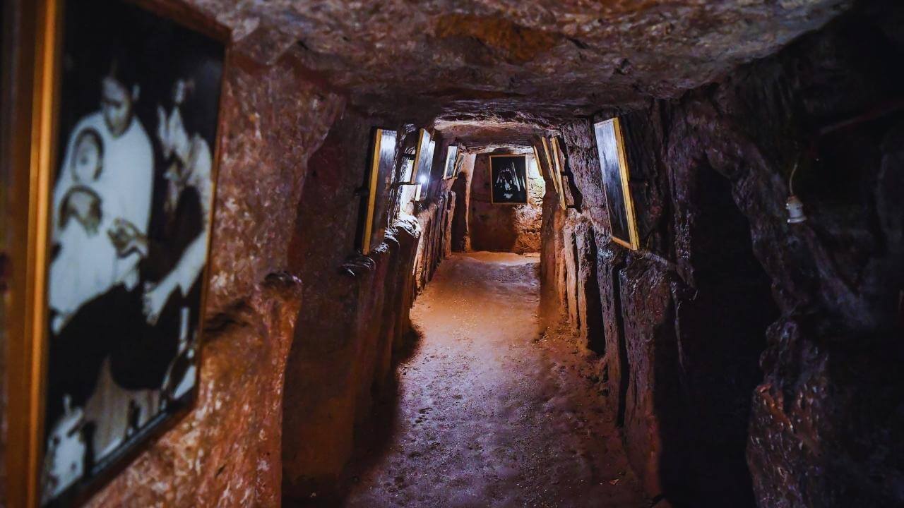 The Vinh Moc Tunnels, an underground village in the Vietnam DMZ.