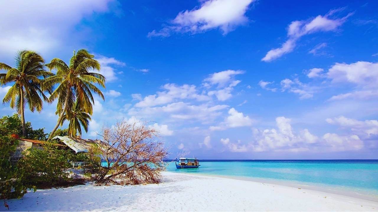 Pristine white sand and turquoise water at Long Beach, Phu Quoc.