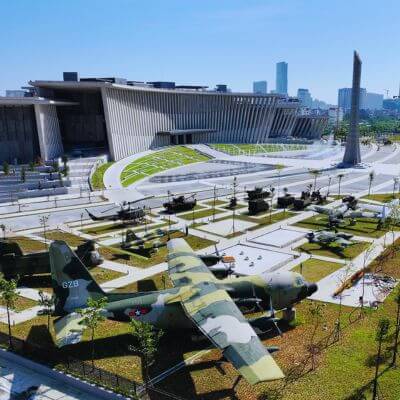 Vietnam Military History Museum in Hanoi, Vietnam