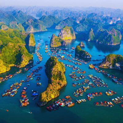 Cat Ba Islands in Hai Phong, Vietnam