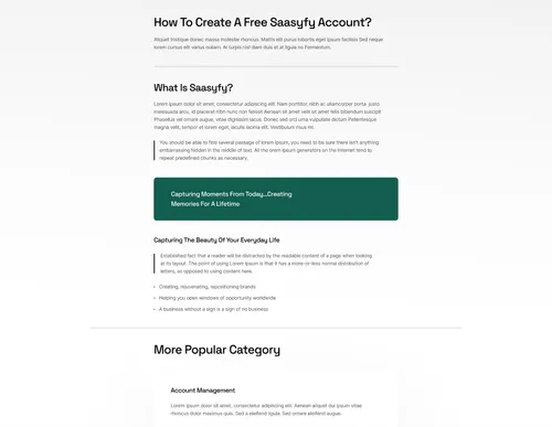 Help Center Details Screenshot