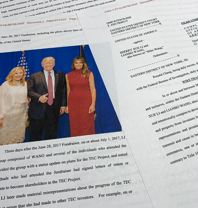 New York Woman Pleads Guilty in $30 Million Fraud Scheme Selling Access to Trump Fundraiser and Fake U.S. Residency