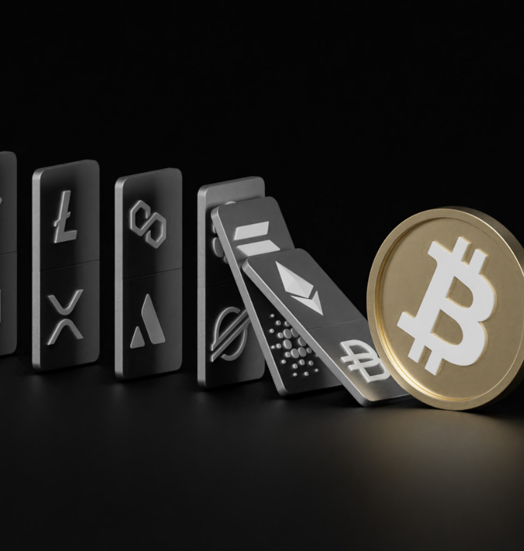 Bitcoin Sell Off Ripples Through Altcoins as Market Cap Contracts