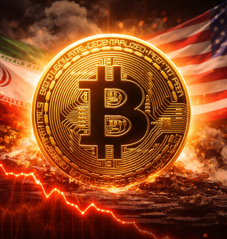 Bitcoin Slips Below 67000 Amid Rising Global Tensions