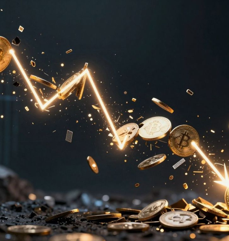 Crypto Market Cap Drops Sharply as Risk Off Sentiment Spreads Across Digital Assets