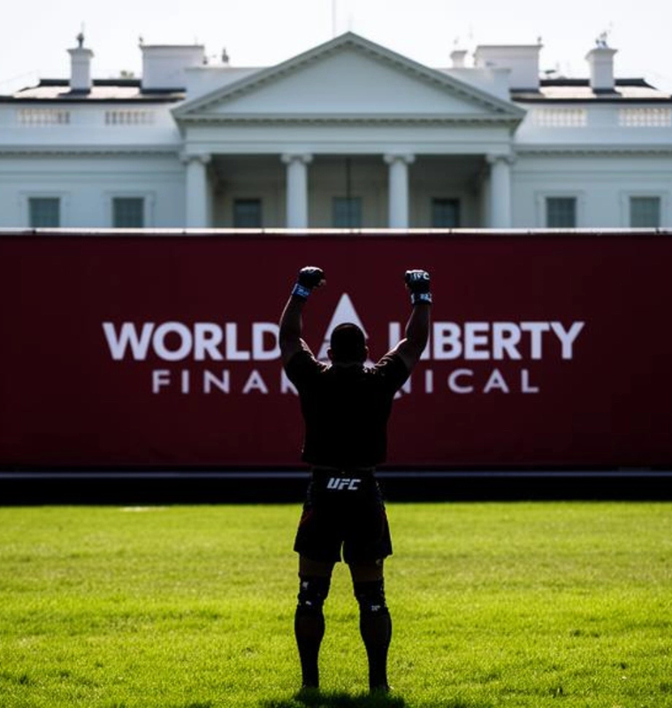 UFC to Award Fighter Bonuses in USD1 Stablecoin at White House Event