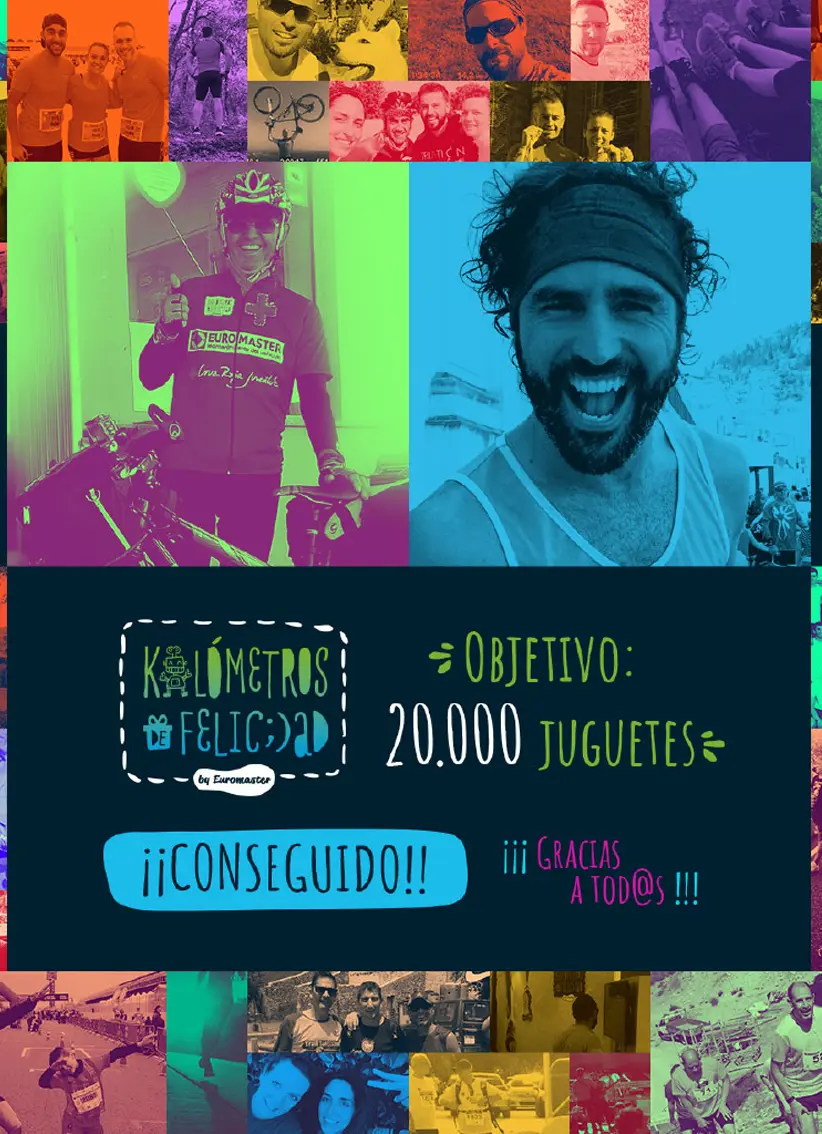 cartel kilometros de felicidad