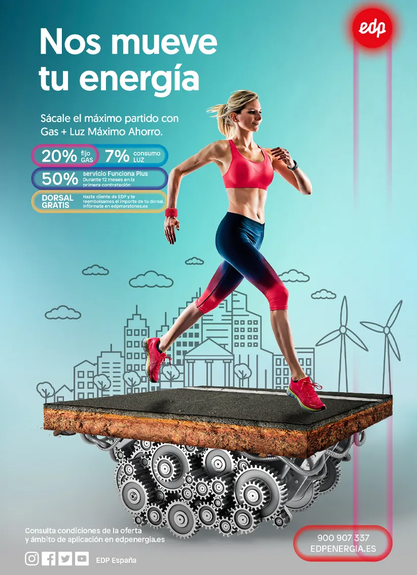 Montaje de exposición de Pepsico con mensajes sobre sostenibilidad y salud, muestra envases y productos con dos personas en el stand.