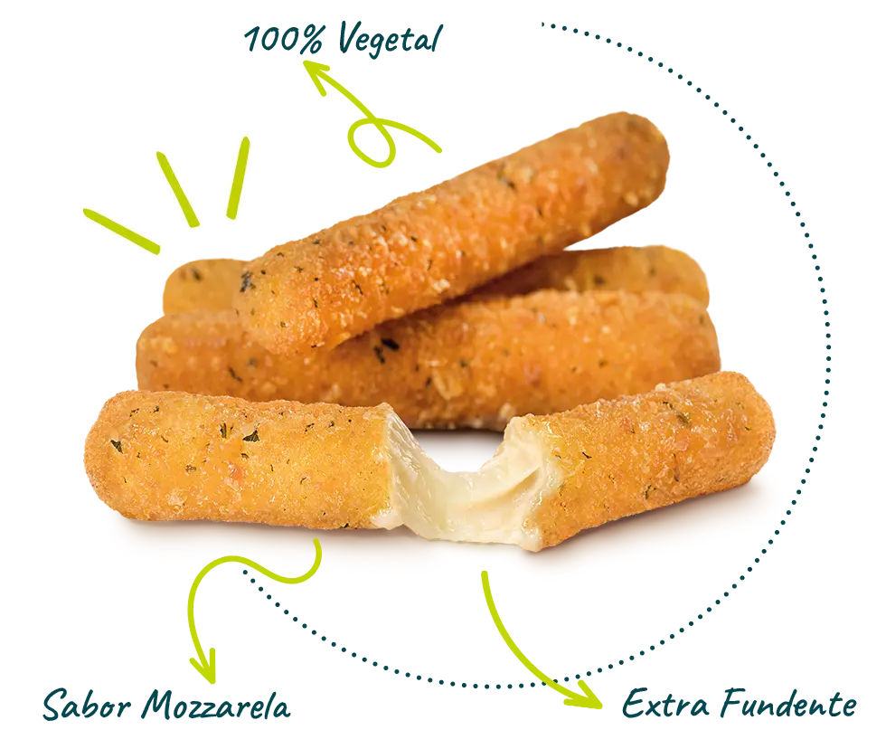 Sticks de mozzarella