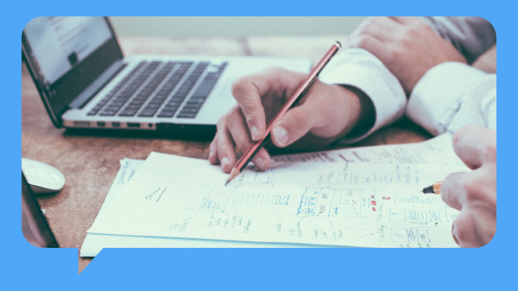 People review documents of third-party risk information