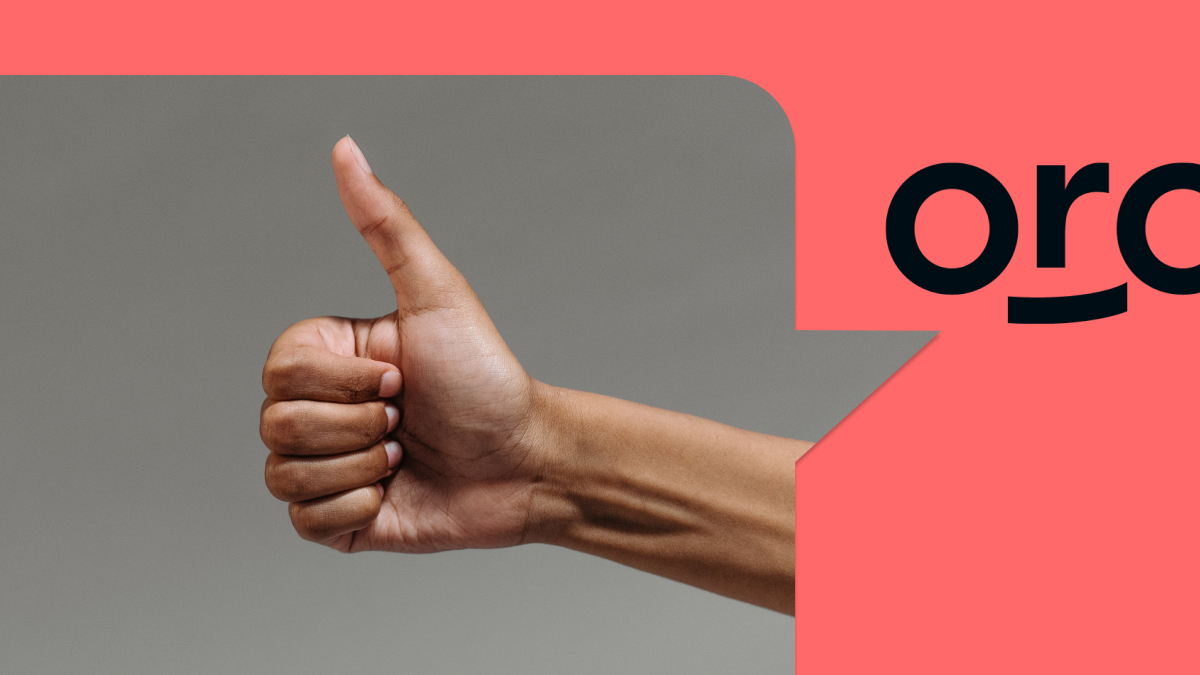 person giving thumbs up