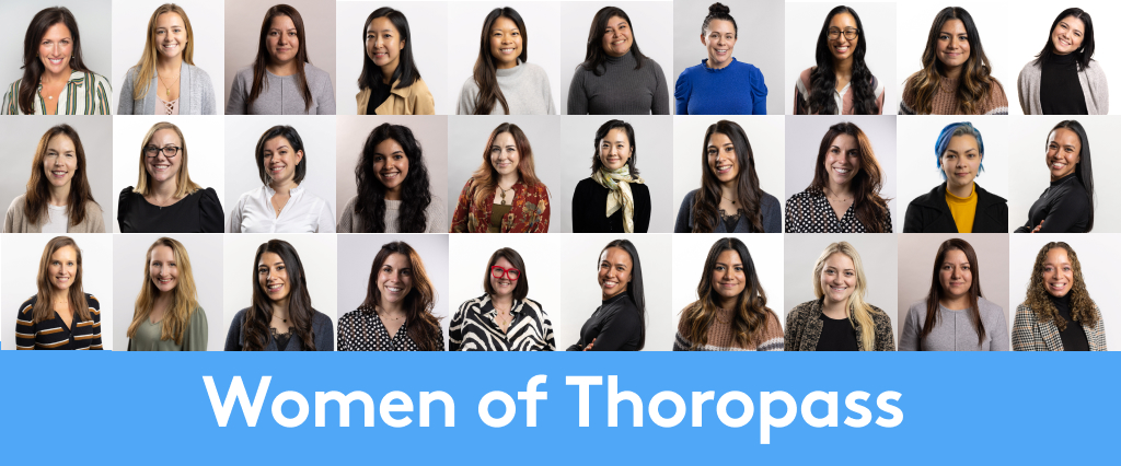Women of Thoropass with headshots