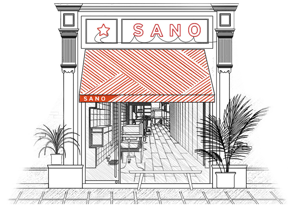 Sano Hair Salon illustration
