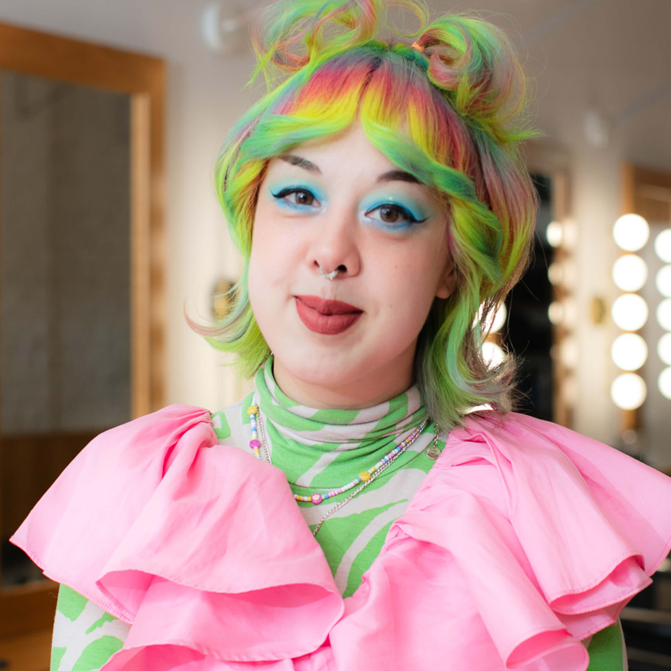 SARAH aka THE RAINBOW RACCOON