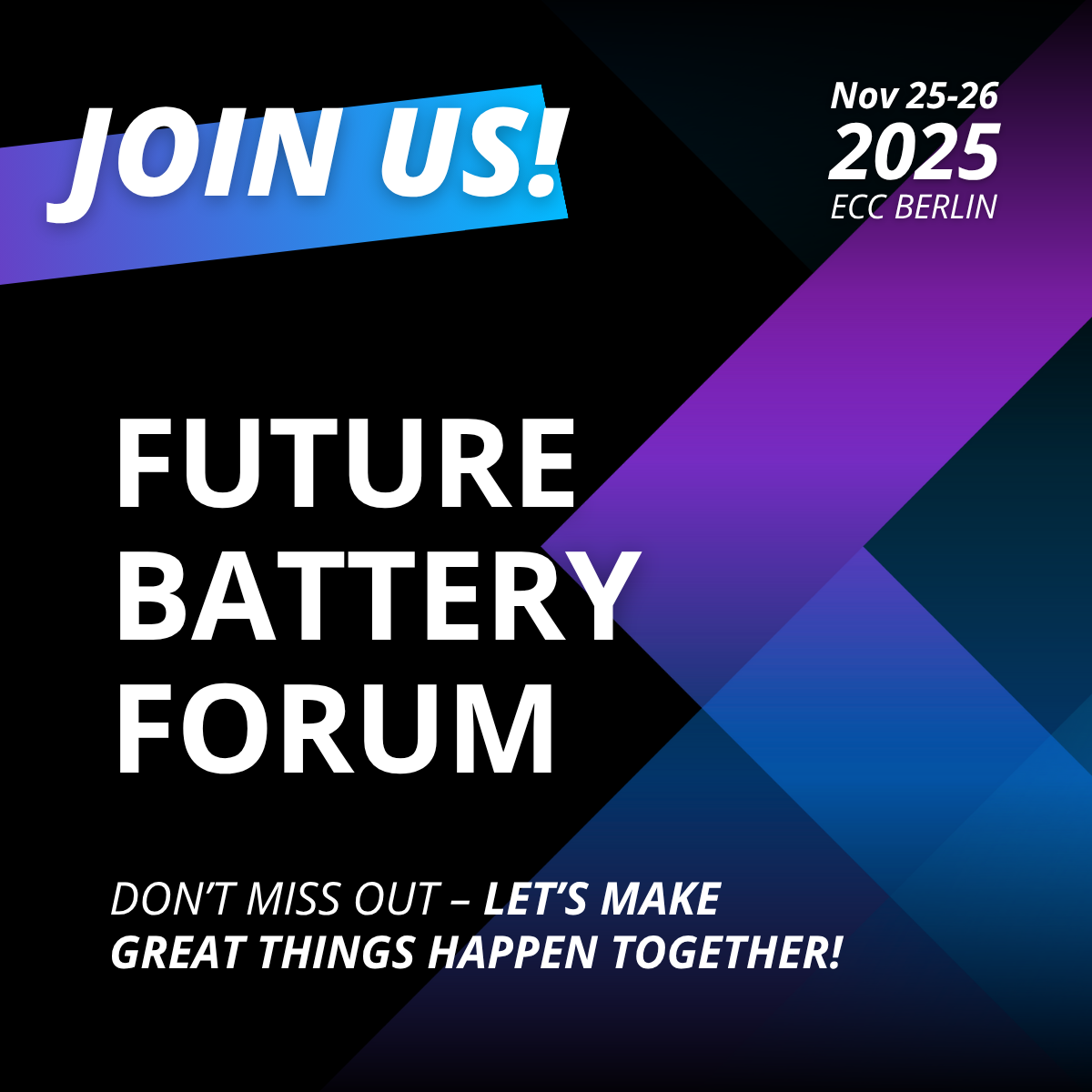 Future Battery Forum Berlin 2025