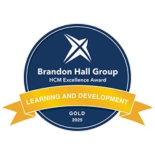 Brandon hall group learning and development gold 2025
