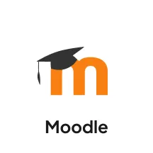 Logo von Moodle LMS.