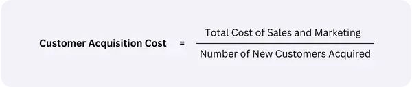 restaurant metrics : customer acquisition cost formula