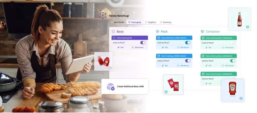 Master Item List - restaurant inventory management software